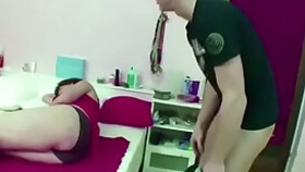 Mom Caught Step son Jerk and helps him with Fuck