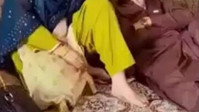 A Pakistani woman is vigorously penetrated in a heated video