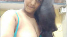 Indian girl with big breasts in aroused state - Part 1