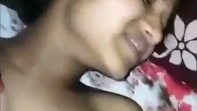 Desi damsel's adorable moans during intimate encounter