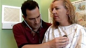 Naughty MILF patient fucks the doctor