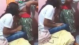 Brother's best friend gives a blowjob