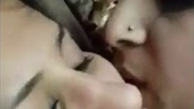 Lesbian roommates share intimate moments in homemade videos