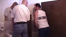 Beefy Bears Restroom Blowjob