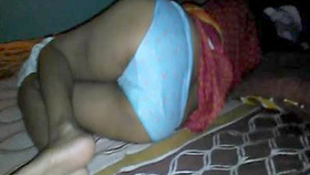 South Asian woman wearing underwear