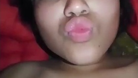 A sensual video of a beautiful Desi girl indulging in self-pleasure with her fingers