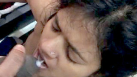 Indian sister gives oral pleasure to her brother-in-law and reaches climax