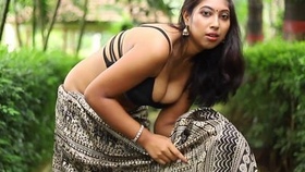 Neelam's revealing photoshoot with focus on her ample breasts