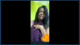 A seductive woman from Bangladesh puts on a display