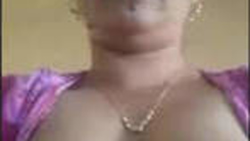 Indian sister displays her breasts