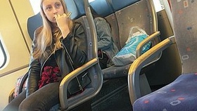 Unbothered woman gets shocked by frequent use of large penis