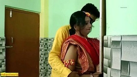 Indian spouse engages in sexual activity with attractive Bengali spouse in a heated video