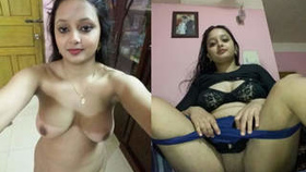 An Indian goddess flaunts her nude allure