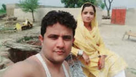 Punjabi newlywed couple's intimate moments exposed