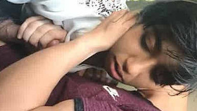 A Pakistani woman enjoys pleasuring her Non-Resident Indian boyfriend