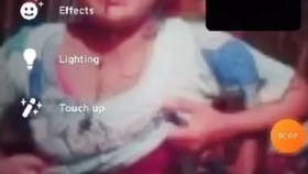 Indian man and multiple women enjoy themselves during a video chat