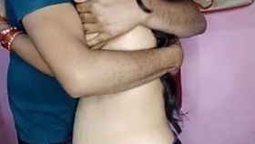 Indian sister-in-law's breasts fondled on camera by brother-in-law