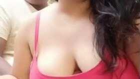 A Bengali boyfriend indulges in risqué behavior with his busty girlfriend