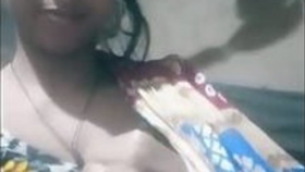 Village girl from India reveals her intimate parts