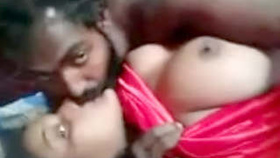 Busty Indian woman receives oral pleasure