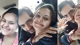 Indian Babe XXX Romance with Ex Boyfriend in Car