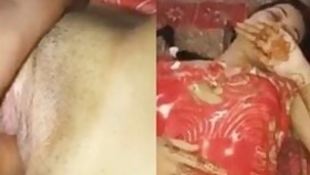 Sexy busty Wife gets her Pussy Fingering By Husband With Hindi Talk