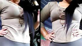 Classy Indian sex diva poses in outfit that accentuates her XXX curves