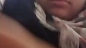 Paki lady shows off her big boobs