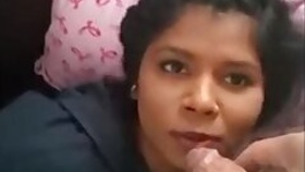Bengali girl giving a blowjob