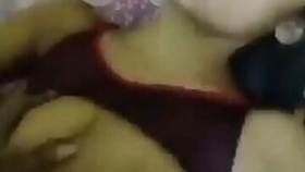 Desi Indian girl sucks and fucks her lover ClearTalk