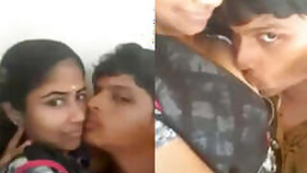 Tamil lovers' hot kissing and boob sucking leaks
