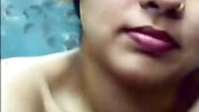 Lusty colga girl Manjula recorded the professor fondling her naked pussy