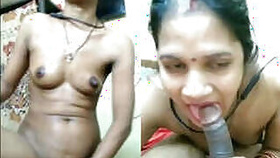 Unsatisfied beautiful bhabhi fucks BJ 6 clips part 1
