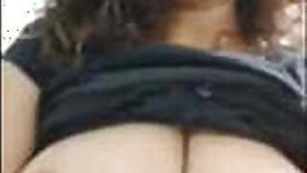 Desi mature busty bhabhi showing off her big tits